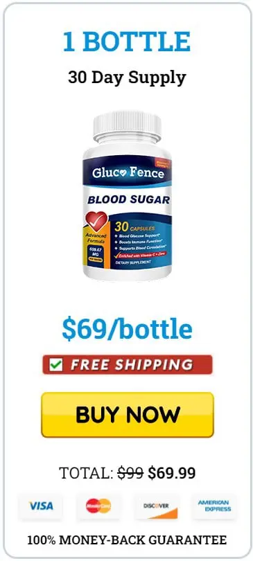 GlucoFence 1 Bottle Price